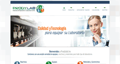 Desktop Screenshot of prodylab.hn
